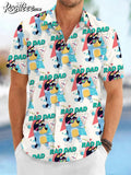 Bluey Father's Day Gift Hawaiian - Adult & Kids T-Shirts, Sweatshirts & Hoodies apparel design preview 1
