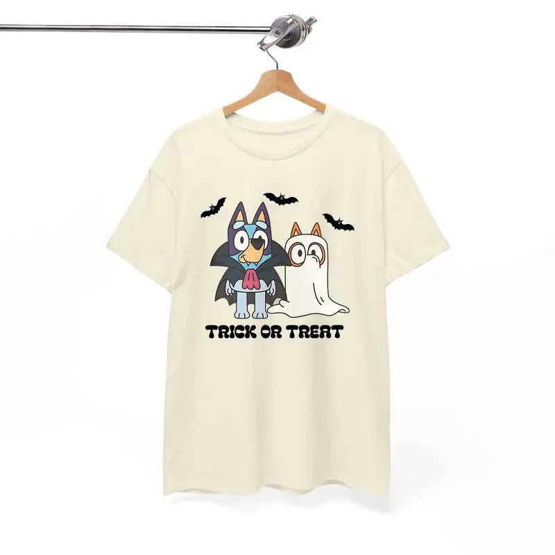 Bluey Halloween Hoodiestyle{N002}4 - Adult & Kids T-Shirts, Sweatshirts & Hoodies apparel design preview 1
