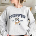 Bluey Muffin Est 2018 Cartoon Cupcake Heeler - Adult & Kids T-Shirts, Sweatshirts & Hoodies apparel design preview 1