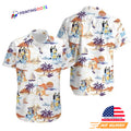 Bluey Summer Family Hawaiian - Adult & Kids T-Shirts, Sweatshirts & Hoodies apparel design preview 1