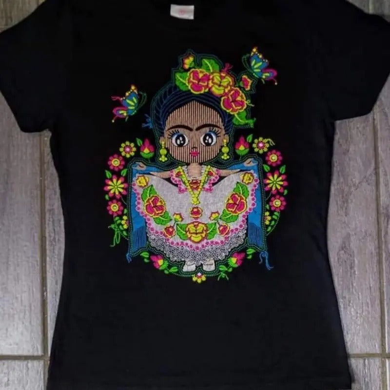 Blusa Exclusiva Para Dama Cotton Black - Adult & Kids T-Shirts, Sweatshirts & Hoodies apparel design preview 1