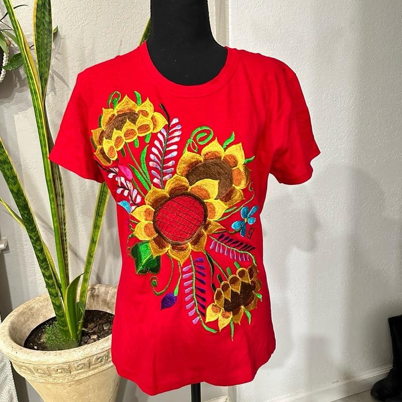 Blusas Para Dama Bordadas Cotton - Adult & Kids T-Shirts, Sweatshirts & Hoodies apparel design preview 1