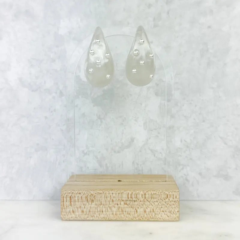 Blythe Chunky Teardrop Earrings - Adult & Kids T-Shirts, Sweatshirts & Hoodies apparel design preview 1