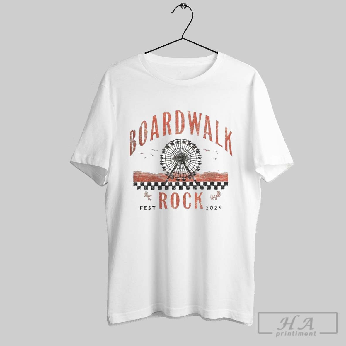 Boardwalk Rock Festival Ocean City Md On May 17 18 - Adult & Kids T-Shirts, Sweatshirts & Hoodies apparel design preview 1