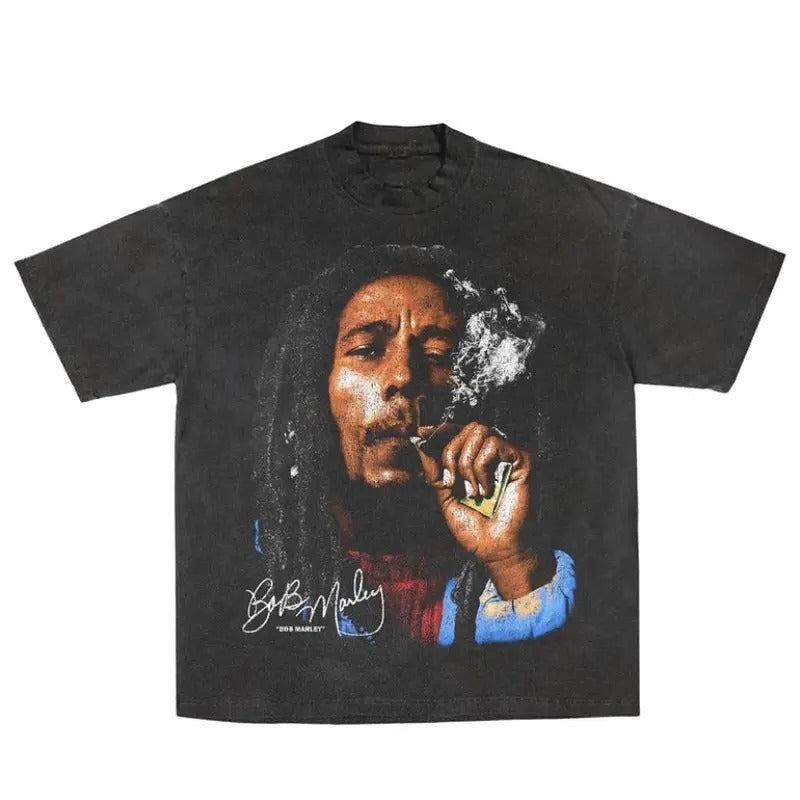 "Bob Marley" Vintage Bootleg Size S 3XL Top - Adult & Kids T-Shirts, Sweatshirts & Hoodies apparel design preview 1