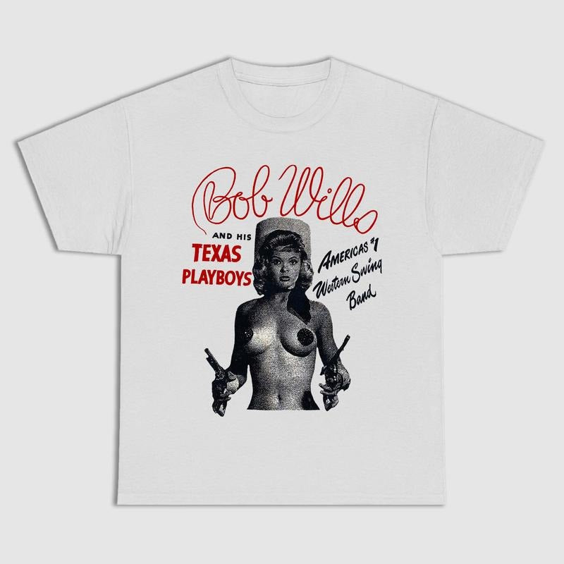 Bob Wills Texas Playboys - Adult & Kids T-Shirts, Sweatshirts & Hoodies apparel design preview 1
