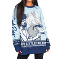 Bob Ross Happy Little Holidays Graphic Sweater - Gift Idea product image
