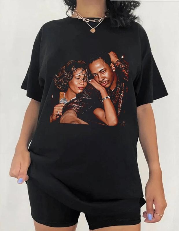 Bobby Whitney Houston Music Tour 2024 - Adult & Kids T-Shirts, Sweatshirts & Hoodies apparel design preview 1
