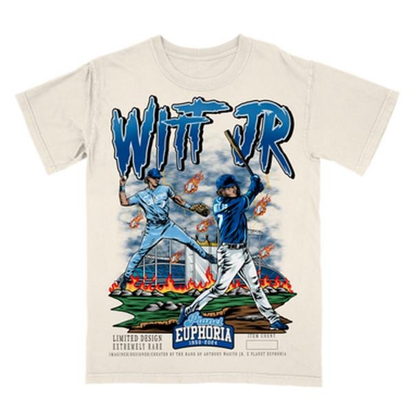 Bobby Witt Jr. 500 - Adult & Kids T-Shirts, Sweatshirts & Hoodies apparel design preview 1