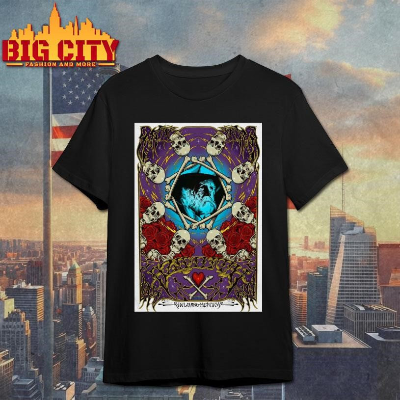 Boby Weir Poster In Loving Memory 2026 - Adult & Kids T-Shirts, Sweatshirts & Hoodies apparel design preview 1