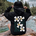 Boho Art Nouveau Flowers Bold - Adult & Kids T-Shirts, Sweatshirts & Hoodies apparel design preview 1