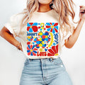 Boho Autism Awareness Retro Mama Advocate Education - Adult & Kids T-Shirts, Sweatshirts & Hoodies apparel design preview 1