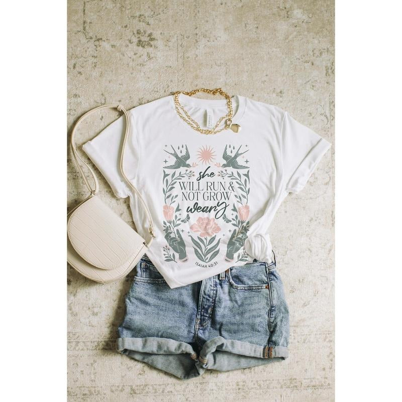 Boho Christian Bible Verse Jesus Religious Concert - Adult & Kids T-Shirts, Sweatshirts & Hoodies apparel design preview 1