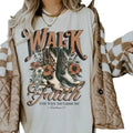 Boho Christian Bible Verse Christians Jesus Walk - Adult & Kids T-Shirts, Sweatshirts & Hoodies apparel design preview 1