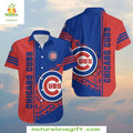 Chicago Cubs Hawaiian Bold Fanfare Stylish Baseball - Adult & Kids T-Shirts, Sweatshirts & Hoodies apparel design preview 1