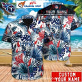 Bold Floral Tennessee Titans Hawaiian Custom Name - Adult & Kids T-Shirts, Sweatshirts & Hoodies apparel design preview 1
