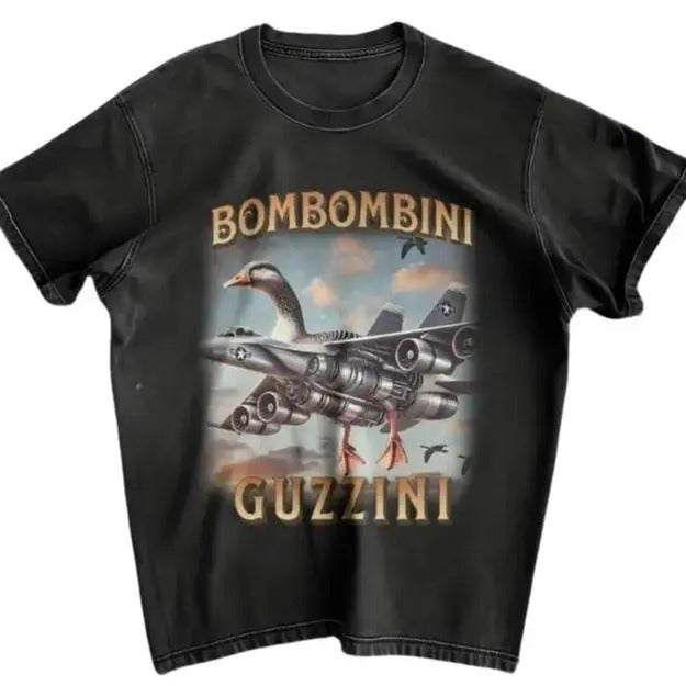 Bombombini Guzzini Funny Goose Meme Italian Brainrot - Adult & Kids T-Shirts, Sweatshirts & Hoodies apparel design preview 1