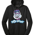 Boo Berry Cereal Logo Hooded Black - Adult & Kids T-Shirts, Sweatshirts & Hoodies apparel design preview 1