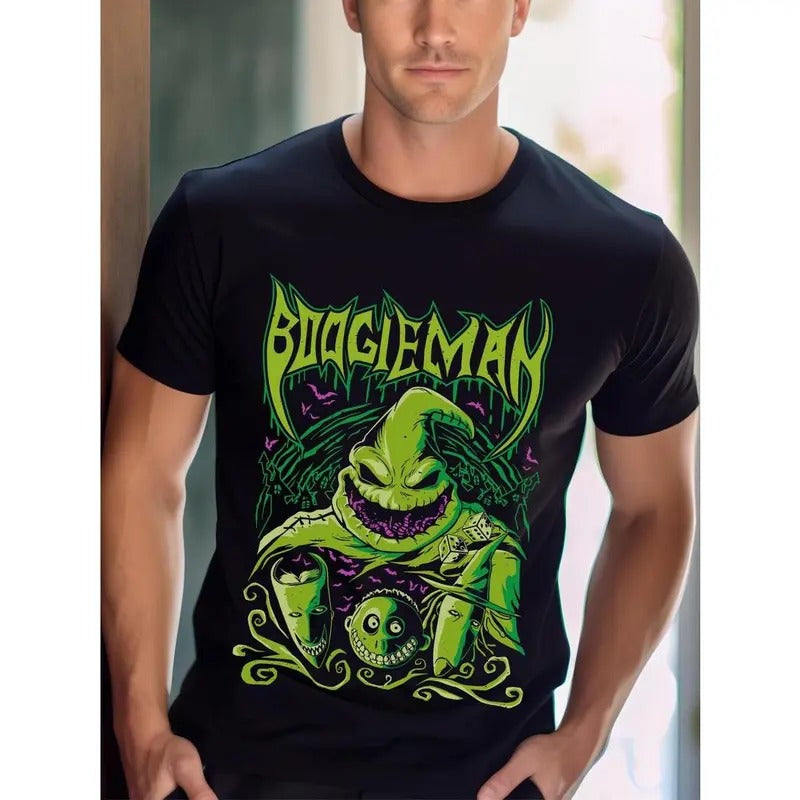 Boogie Man Halloween Oogie Bash Party Spooky Season - Adult & Kids T-Shirts, Sweatshirts & Hoodies apparel design preview 1