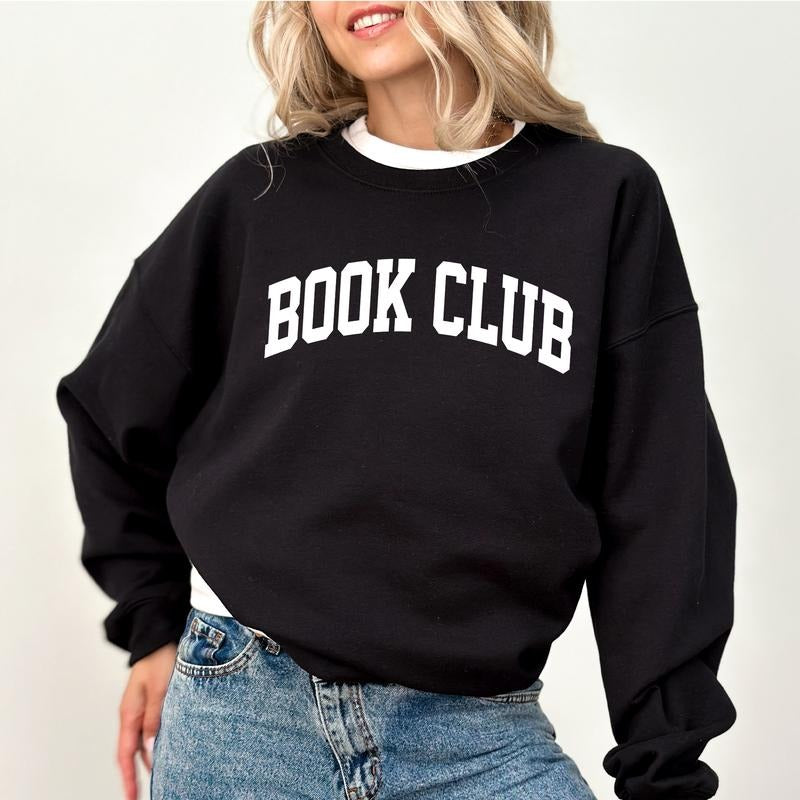 Book Club Booktrovert Reading Lovers Funny Booktok - Adult & Kids T-Shirts, Sweatshirts & Hoodies apparel design preview 1