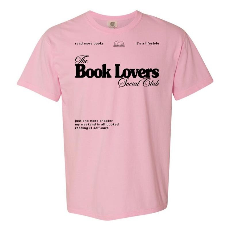 'Book Lovers Social Club' - Adult & Kids T-Shirts, Sweatshirts & Hoodies apparel design preview 1