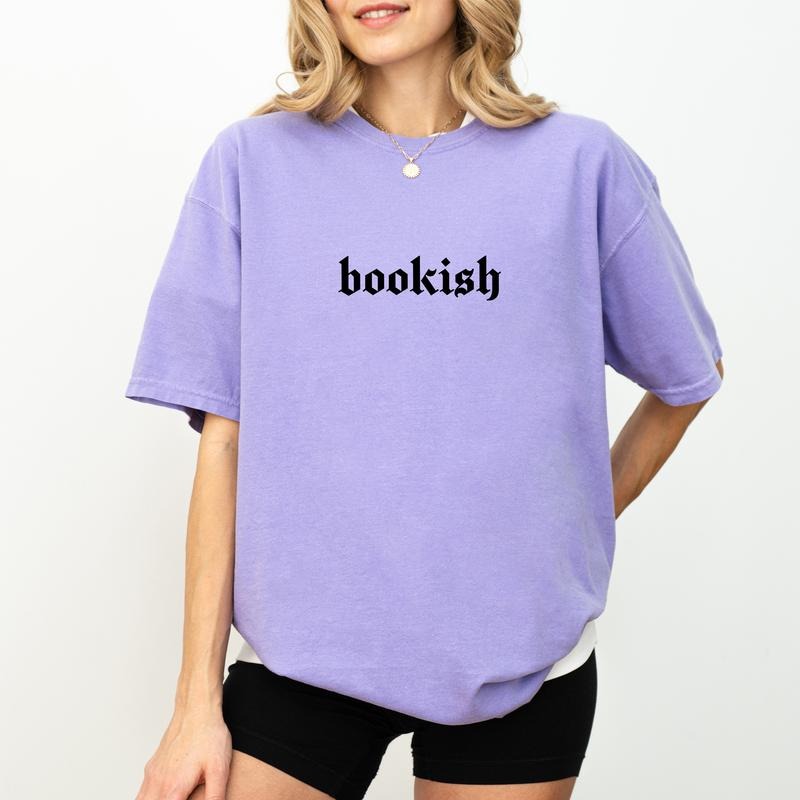 Bookish Vintage Book Lover Printed Bookworm Unhinged - Adult & Kids T-Shirts, Sweatshirts & Hoodies apparel design preview 1