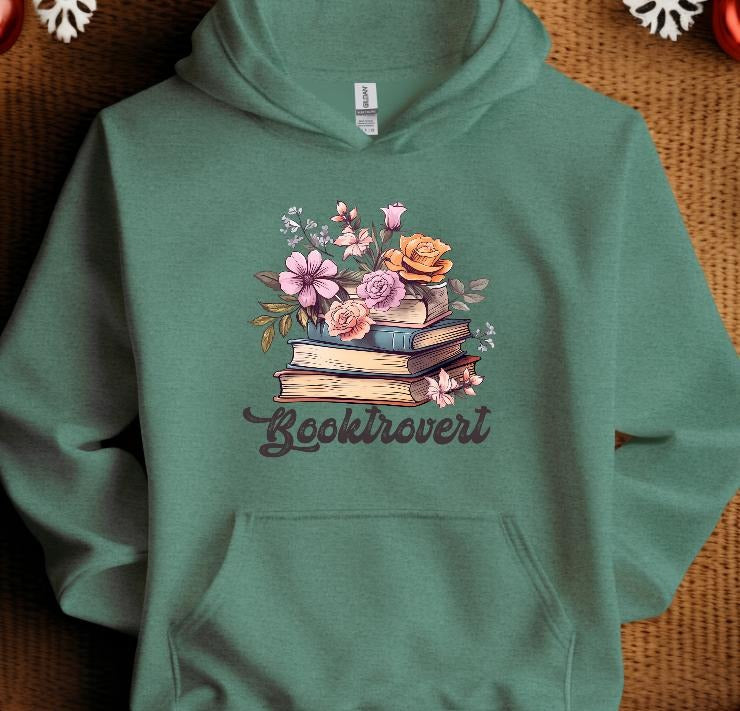 Booktrovert Booktok Casual - Adult & Kids T-Shirts, Sweatshirts & Hoodies apparel design preview 1