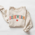 Bookworm Cute Teacher Books Lover ESL Reading Sweat - Adult & Kids T-Shirts, Sweatshirts & Hoodies apparel design preview 1