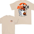 Boosch Light Cute Boo Ghost Halloween Double Sided - Adult & Kids T-Shirts, Sweatshirts & Hoodies apparel design preview 1