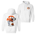 Boosh Light Cute Boo Ghost Halloween 2 Sided Busch - Adult & Kids T-Shirts, Sweatshirts & Hoodies apparel design preview 1