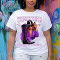 Boots Ground Where Them Fans Purple County Dance Grab - Adult & Kids T-Shirts, Sweatshirts & Hoodies apparel design preview 1