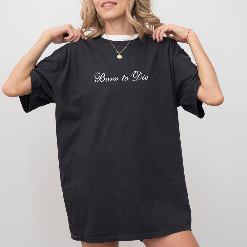 Born D 90s Vintage Organic Printed Summertime Regular - Adult & Kids T-Shirts, Sweatshirts & Hoodies apparel design preview 1