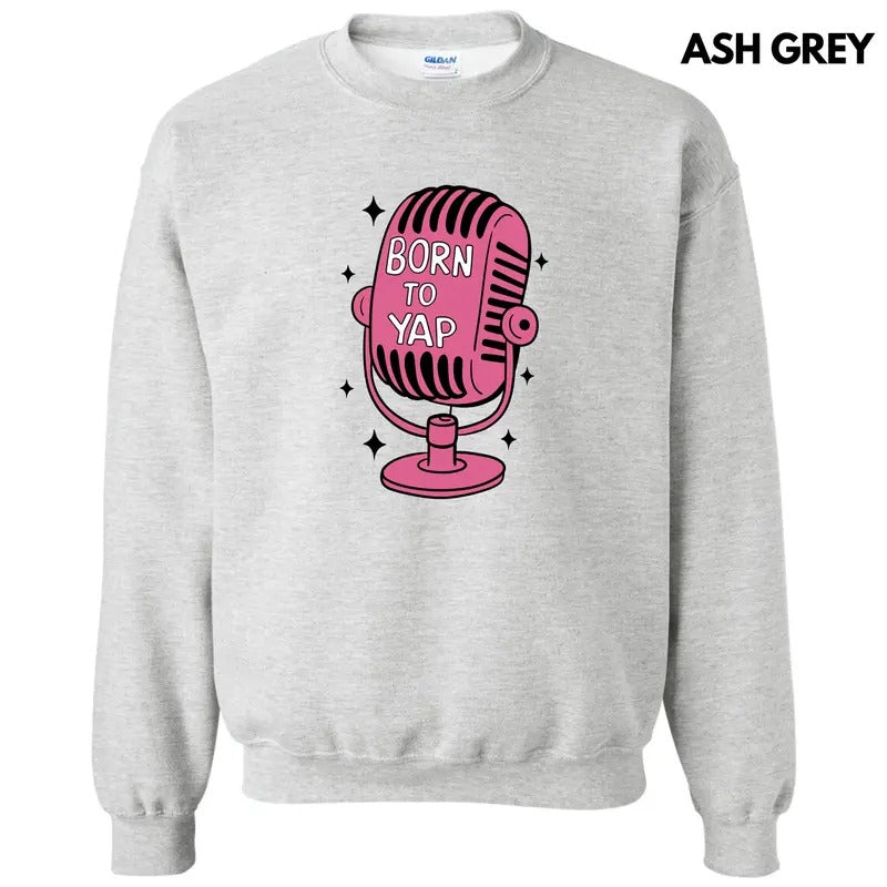 Born Yap Microphone 'NLB' - Adult & Kids T-Shirts, Sweatshirts & Hoodies apparel design preview 1