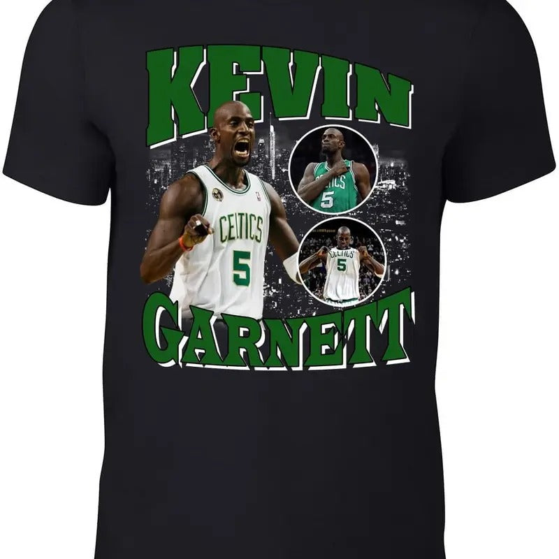 Boston Kevin Garnett Bootleg - Adult & Kids T-Shirts, Sweatshirts & Hoodies apparel design preview 1