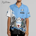 Botswana Emblem Custom Hawaiian - Adult & Kids T-Shirts, Sweatshirts & Hoodies apparel design preview 1