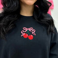 'Bow Cherries' - Adult & Kids T-Shirts, Sweatshirts & Hoodies apparel design preview 1
