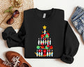 Bowling Tree Lover Xmas Player Ball Lights Bowler - Adult & Kids T-Shirts, Sweatshirts & Hoodies apparel design preview 1