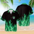 Bowling Green Flame Magic Fire Personalized Hawaiian - Adult & Kids T-Shirts, Sweatshirts & Hoodies apparel design preview 1