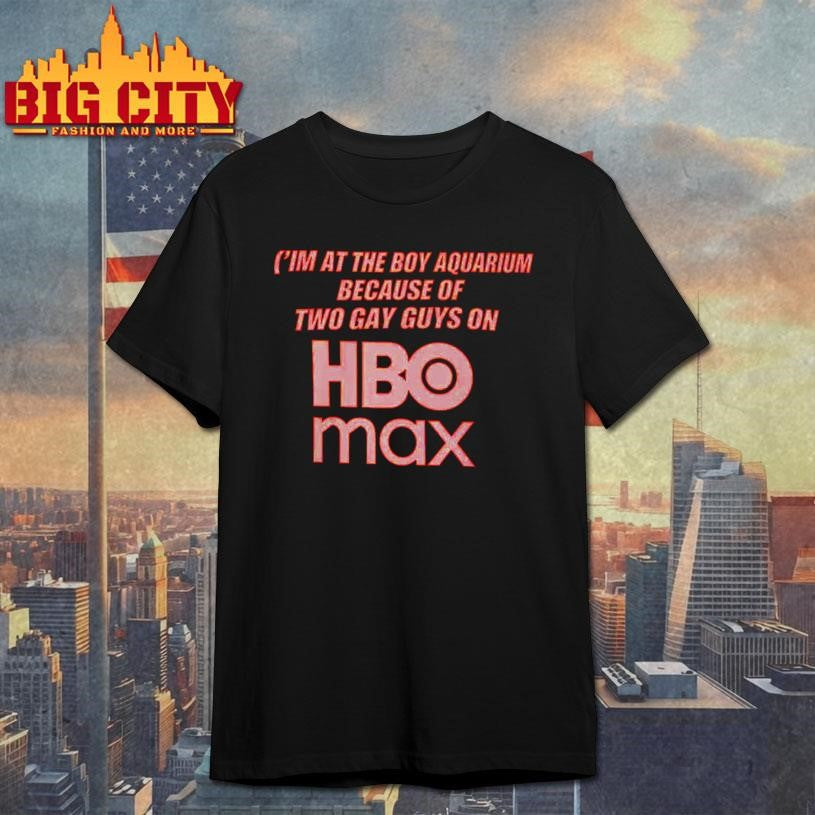 Boy Aquarium HBO Max - Adult & Kids T-Shirts, Sweatshirts & Hoodies apparel design preview 1