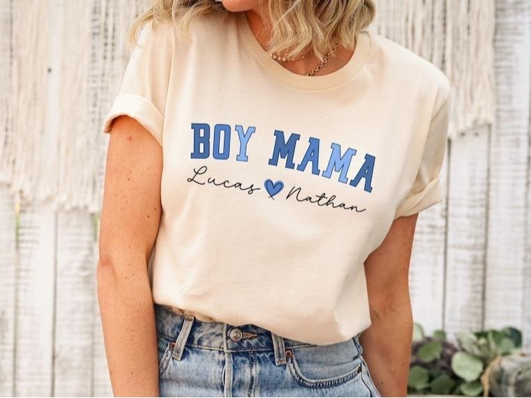 Boy Mama - Adult & Kids T-Shirts, Sweatshirts & Hoodies apparel design preview 1
