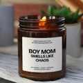 Boy Mom Chaos Candle Funny Life Scent Unique Mother - Adult & Kids T-Shirts, Sweatshirts & Hoodies apparel design preview 1