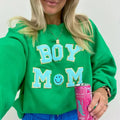 Boy Mom Letter Patch - Adult & Kids T-Shirts, Sweatshirts & Hoodies apparel design preview 1