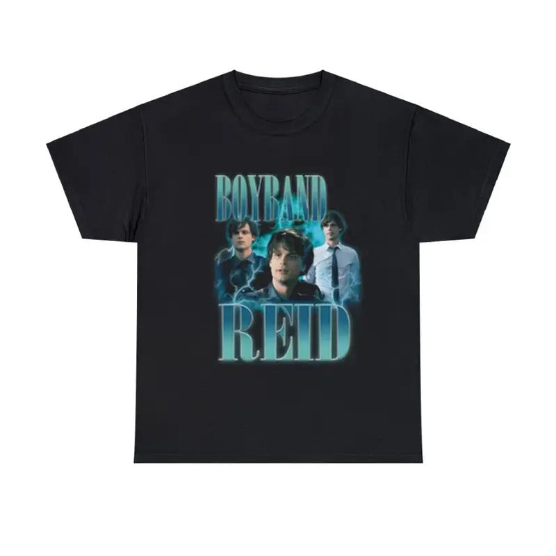 Boyband Spencer Reid Vintage Criminal Minds Fan - Adult & Kids T-Shirts, Sweatshirts & Hoodies apparel design preview 1
