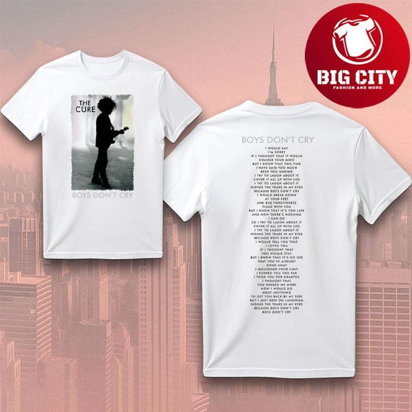 Boys Don't Cry The Cure 2026 Apparel Two Sided - Adult & Kids T-Shirts, Sweatshirts & Hoodies apparel design preview 1