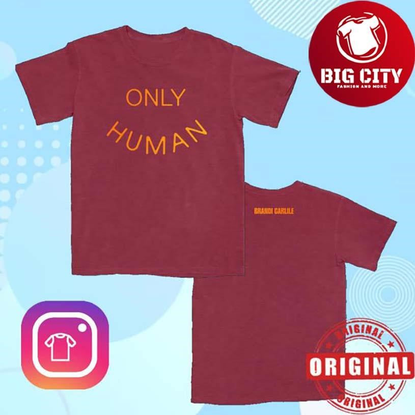 Brandi Carlile Only Human Tour Two Sided - Adult & Kids T-Shirts, Sweatshirts & Hoodies apparel design preview 1