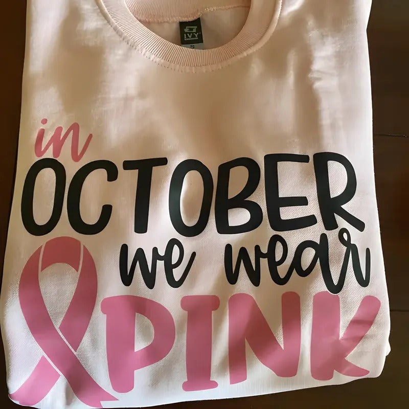 Breast Cancer Awareness October Pink Survivors - Adult & Kids T-Shirts, Sweatshirts & Hoodies apparel design preview 1