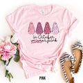 Breast Cancer Support Squad October We Pink Ghosts - Adult & Kids T-Shirts, Sweatshirts & Hoodies apparel design preview 1