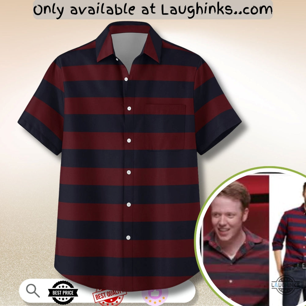 Brennan Lee Mulligan Striped Hawaiian - Adult & Kids T-Shirts, Sweatshirts & Hoodies apparel design preview 1