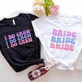 Bride I Do Crew Retro Bachelorette Matching - Adult & Kids T-Shirts, Sweatshirts & Hoodies apparel design preview 1