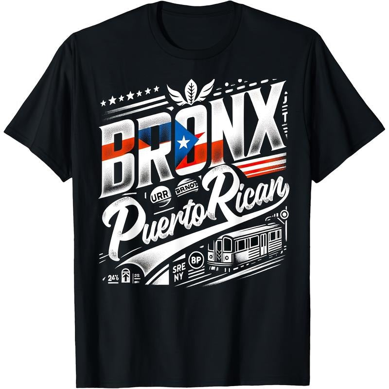 [Bronx Puerto Rican Pride 100% Cotton Soft Breathable - Adult & Kids T-Shirts, Sweatshirts & Hoodies apparel design preview 1